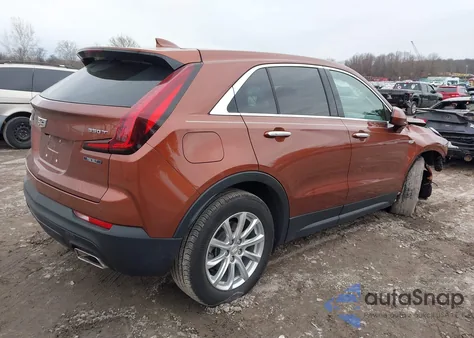 2021 Cadillac Xt4 Fwd Luxury from USA, damaged, VIN 1GYAZAR43MF080039
